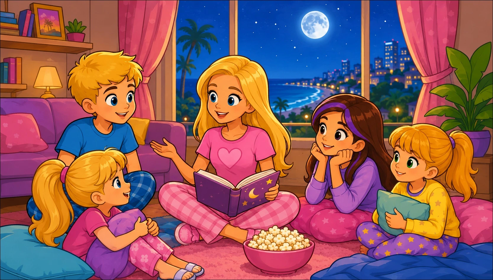 Barbie and the Safe Night Story Read