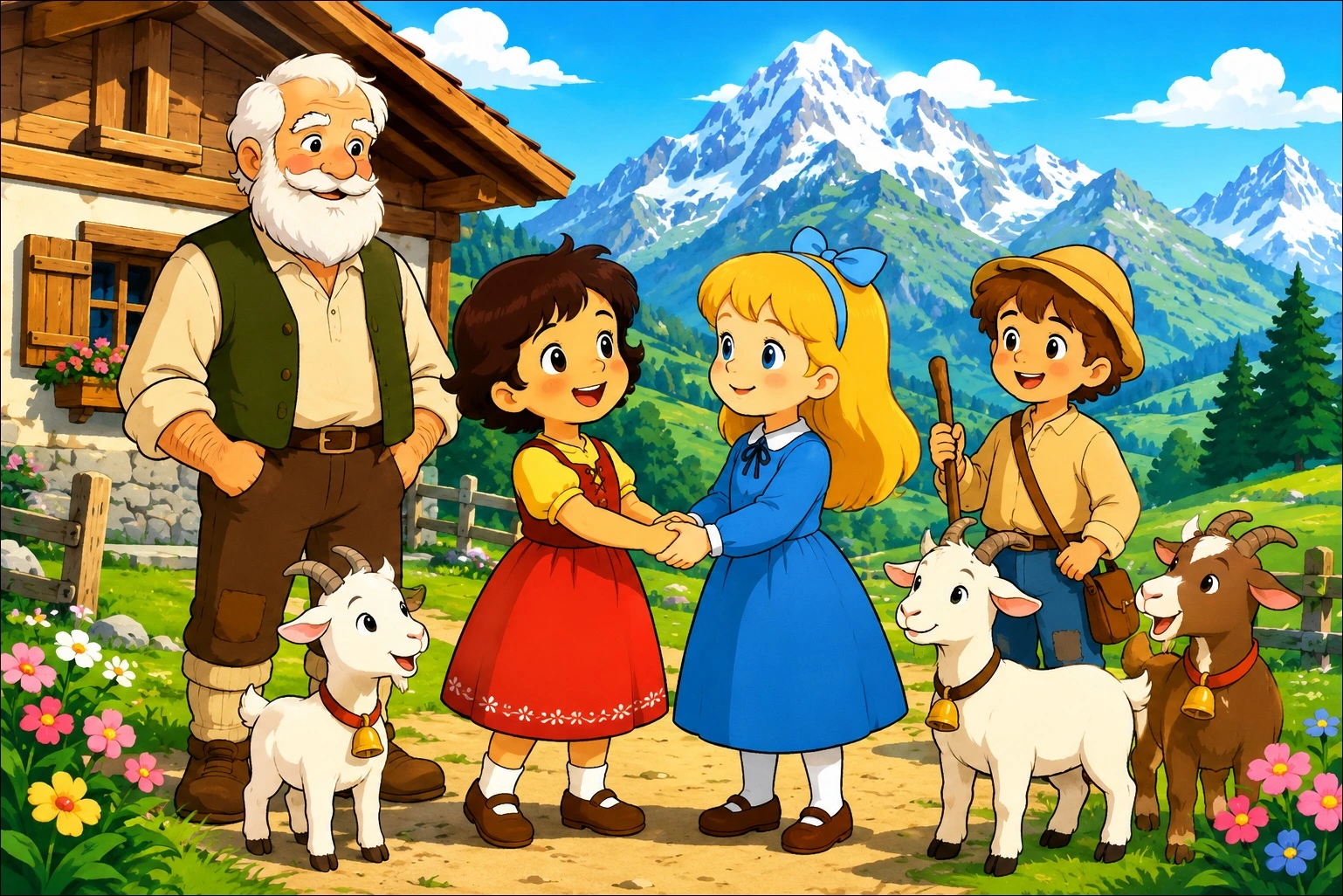 Heidi and the Mountain Promise Story Read