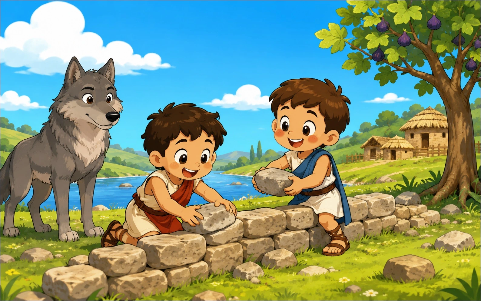Romulus and Remus Story Read