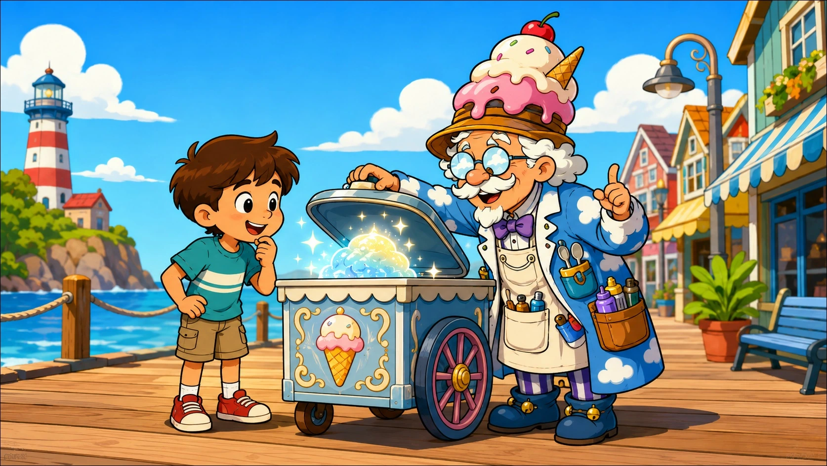 The Enchanted Ice Cream Story for Kids