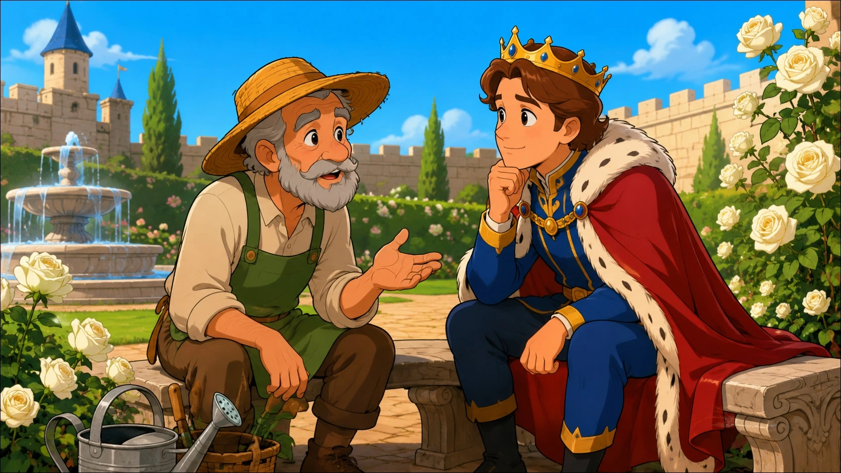 The Gardener Story for Kids
