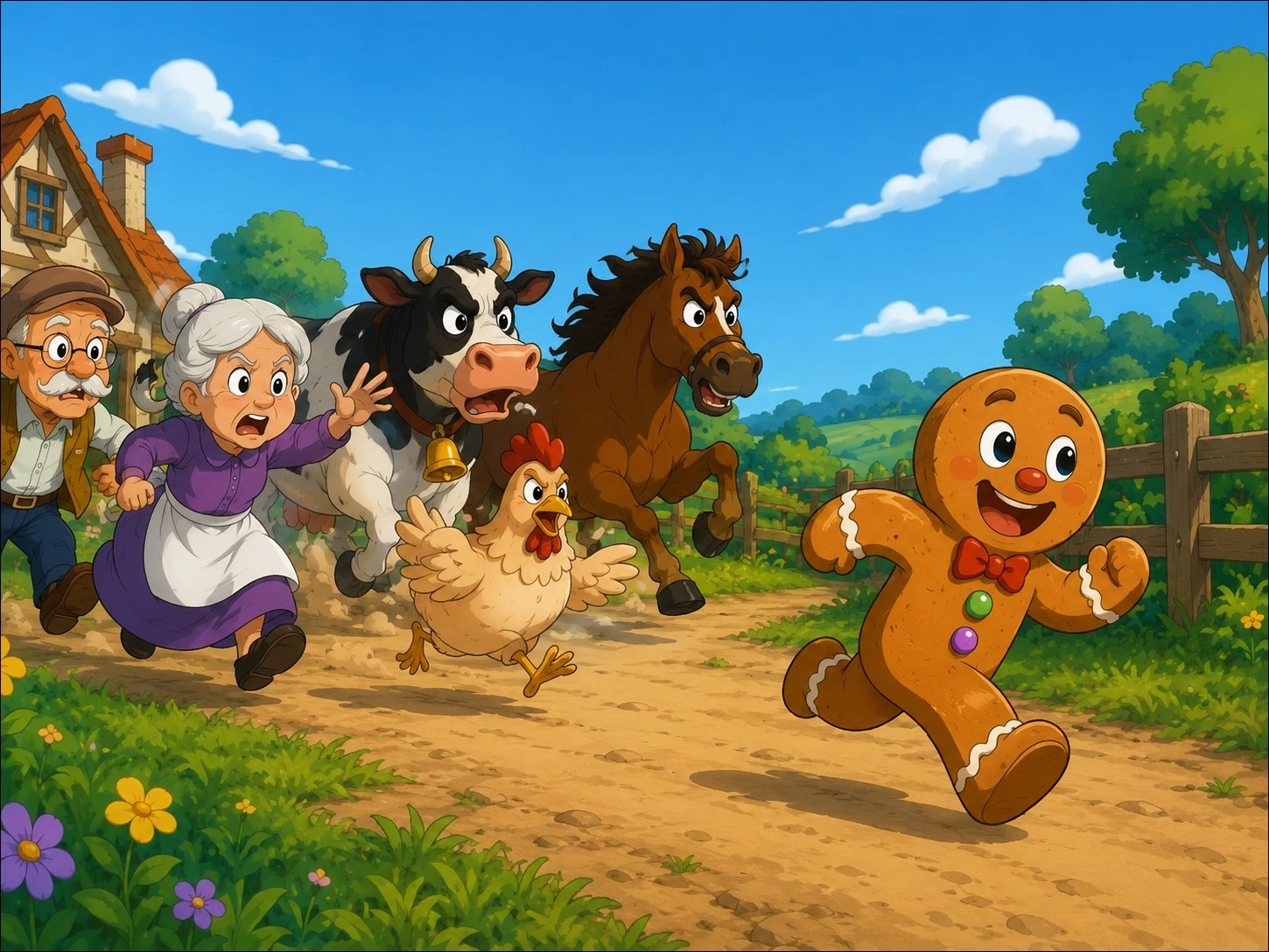 The Gingerbread Man Story Read