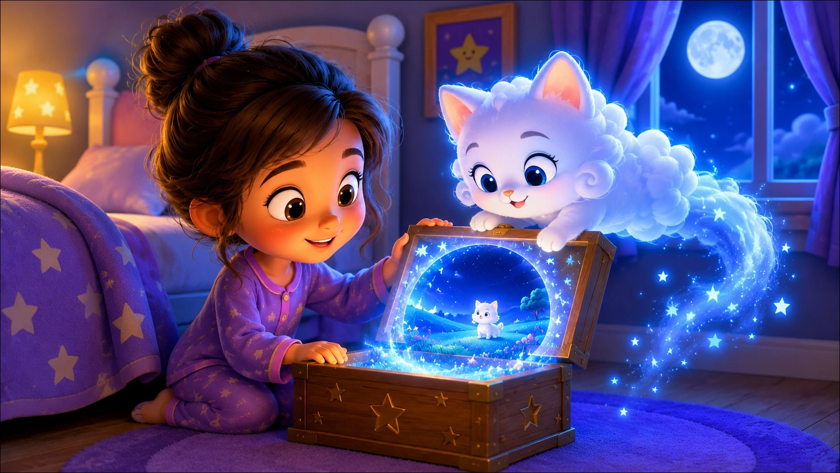 The Moonlight Box Story for Bedtimes