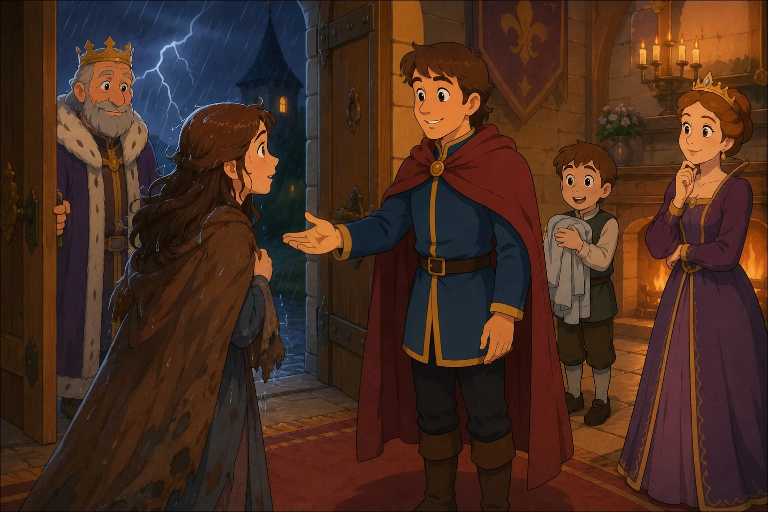 The Princess and the Moonlit Pea Story Read