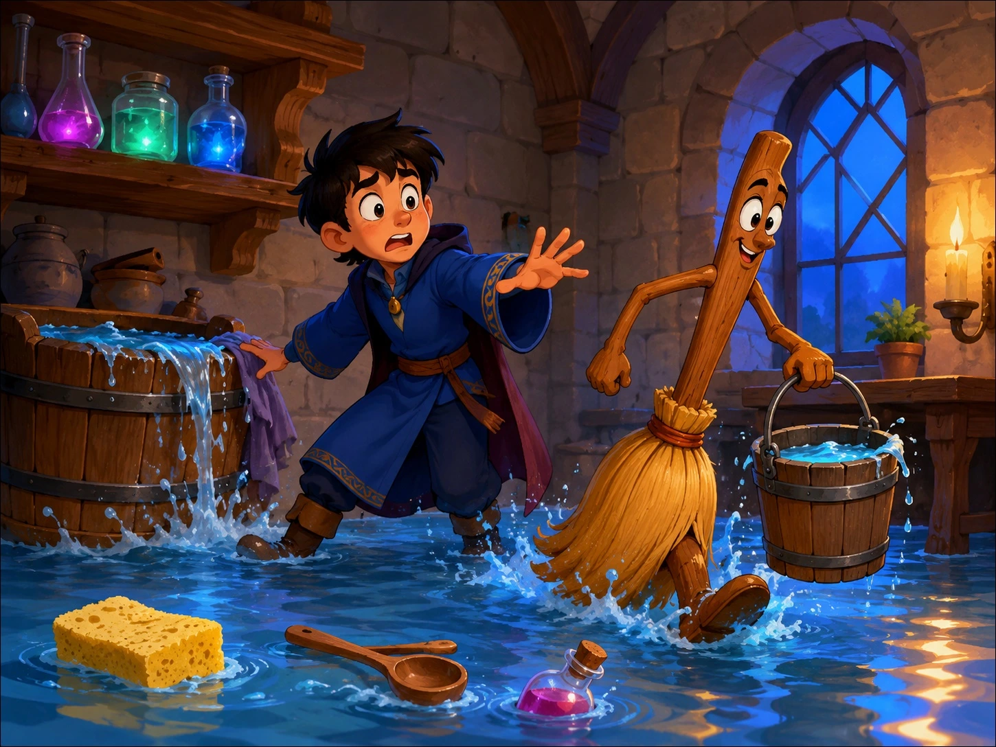 The Sorcerer’s Apprentice Story Read