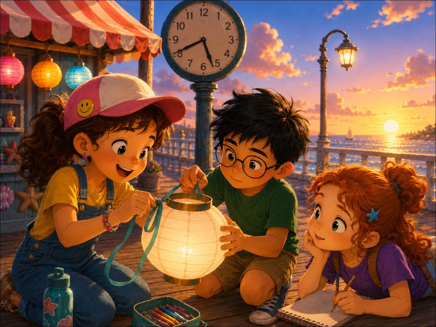 The Summer Ribbon on the Pier Story Read