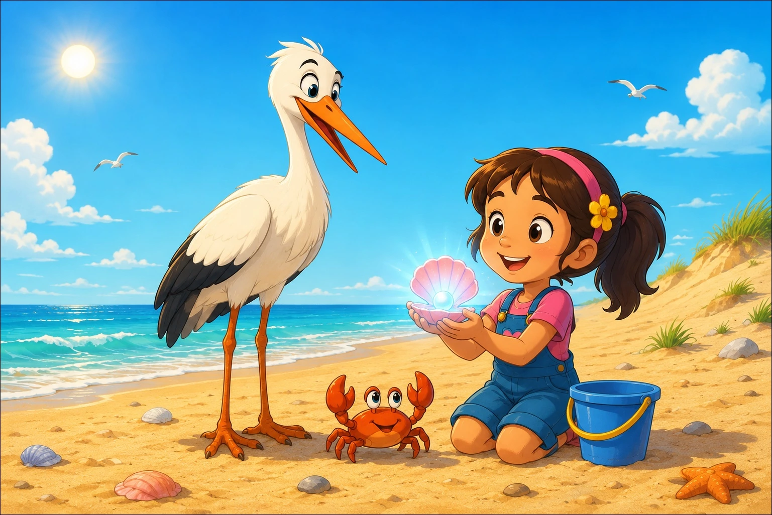 The Sun-Loving Stork Story Read