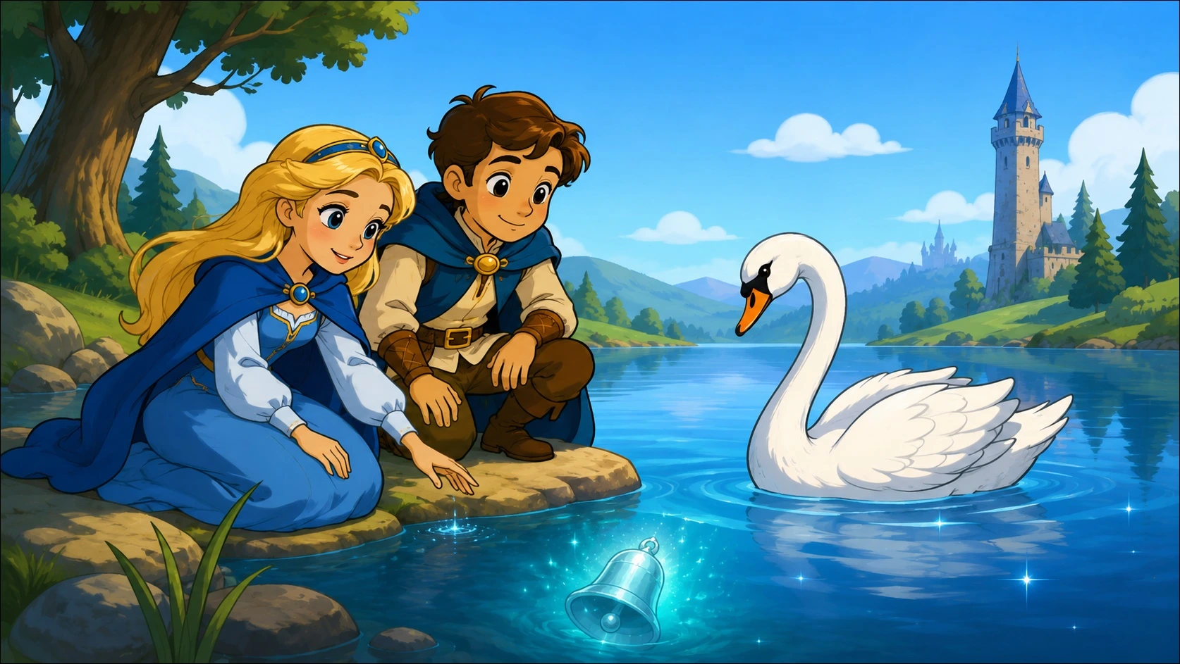 The Swan Princess Story for Kids